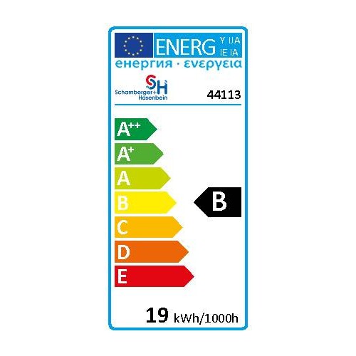 44113 Scharnberger+H. Leuchtstofflampe T8 26x438mm G13 15W/830 950Lm Produktbild Additional View 2 L