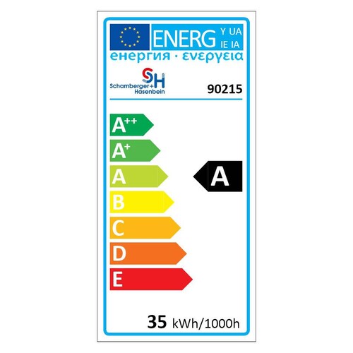 90215 Scharnberger+H. LED Display 240V 30W/ww  130° diffuses Glas ext.ÜS Produktbild Additional View 2 L