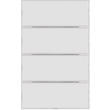 80164770 Berker BERKER KNX K.1 Tastsensor 4fach Komfort polarweiß glän Produktbild 1 S