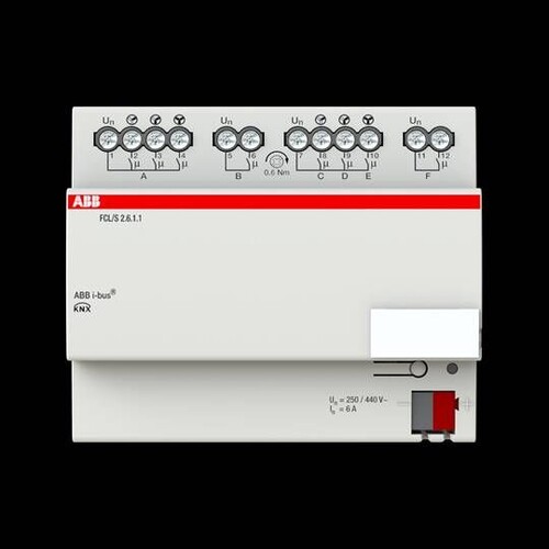 2CDG110164R0011 Stotz Lüfteraktor 2fach 6A FCL/S 2.6.1.1 Produktbild Additional View 1 L