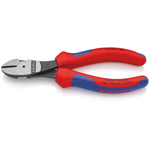 7402160 KNIPEX Kraftseitenschneider 160mm Produktbild Additional View 4 L