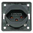 962492505 Berker BERKER INTEGRO SSD mit Schutzkontakt Schweiz Typ 13 anthrazit  Produktbild Additional View 1 S