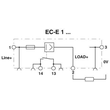 0903029 Phoenix EC E1 8A Elektronischer Geräteschutzschalter Produktbild Additional View 2 S