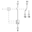 2800841 Phoenix CB TM1 6A SFB P Thermomagnetischer Geräteschutzschalter Produktbild Additional View 2 S