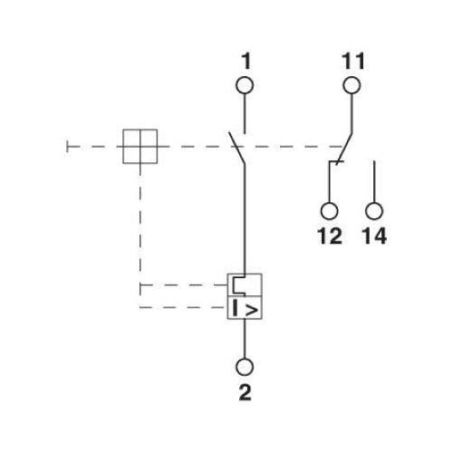 2800841 Phoenix CB TM1 6A SFB P Thermomagnetischer Geräteschutzschalter Produktbild Additional View 2 L