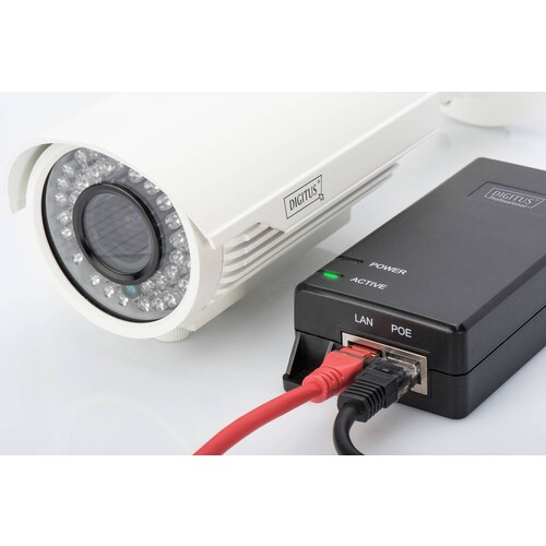 DN-95103-2 Digitus PoE+ Injektor 10/100/1000 Mbps max 48V 30W Produktbild Additional View 5 L