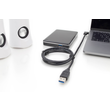 AK-300147-010-S Classic USB C KAB. C/ST 90°A/ST 1m USB 3.1GEN 2, 3A, 10GB Produktbild Additional View 2 S