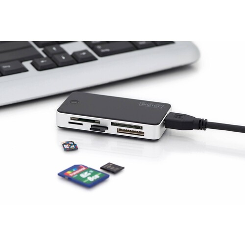 DA-70330-1 Digitus Card Reader All in One USB 3.0 Supports T-Flash Produktbild Additional View 7 L