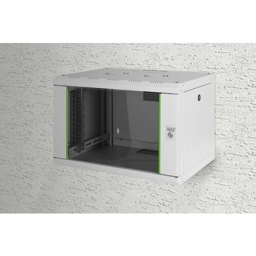 DN-19-07U Digitus Schrank Wandmontage 7HE H 420  B 600  T 450 mm RAL7035 Produktbild Additional View 4 L