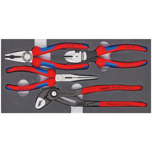 00 20 01 V15 Knipex KNIPEX Zangen Set Basic Produktbild Additional View 3 L