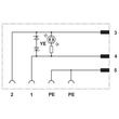 1458538 Phoenix SAC 3P MR/A 1L Z SCO Ventilstecker Produktbild Additional View 2 S