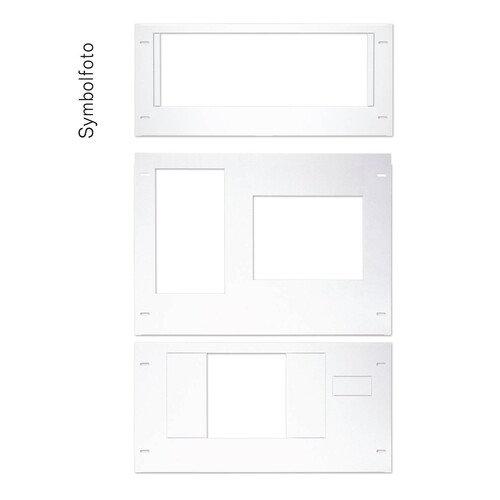 CS60BFE300ÜA ERA Frontplatte mit Schubklemme u.Ausschnitt für 60 Verschi Produktbild Front View L