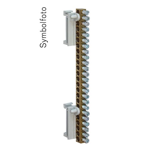 NLS16-63T28V ERA NL SL Schiene vertikal inklusive Träger Yf10mm²/Ym16mm², 63A,  Produktbild Front View L