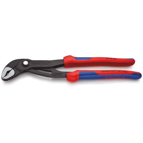 87 02 300 Knipex KNIPEX Cobra® Wasserpumpenzange Produktbild Back View L