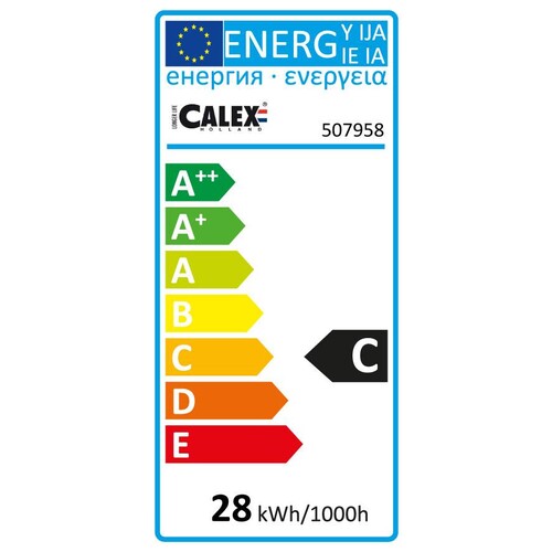 42876 Scharnberger+H. Halogenlampe  Xenon Kerzenform 35x100mm E14 230V 28W/ Produktbild Additional View 1 L