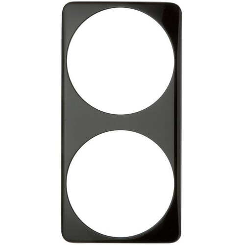 9194205 Berker BERKER MOBIL R TWIN RAHMEN 2fach schwarz Produktbild Additional View 1 L