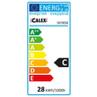 42892 Scharnberger+H. Halogenlampe Xenon Tropfenform 45x77mm E27 230V 28W 2800K  Produktbild Additional View 1 S