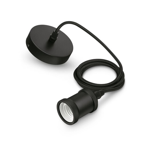 16776200 Philips Lampen CORD/modern/E27/black 1CT EU Produktbild Additional View 3 L