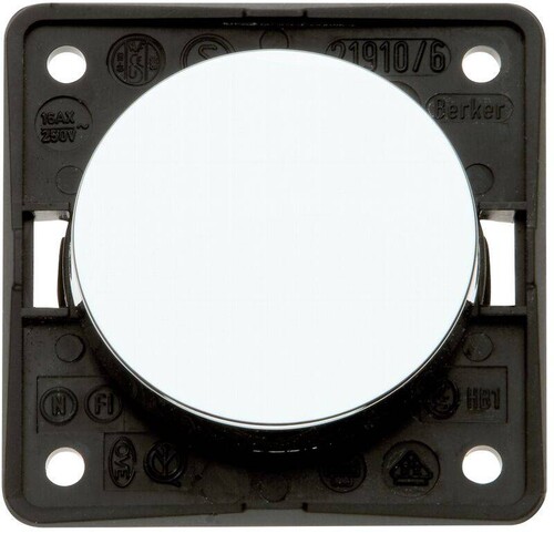 936712518 Berker BERKER INTEGRO Wipptaster Schließer chrom hochglänzend Produktbild Additional View 1 L