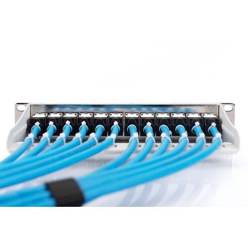 DN-91419 Digitus 10Zoll Patchpanel 12-port modular Produktbild Additional View 5 L