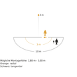 010461 Steinel L 240 LED  Außenleuchte edelstahl Produktbild Additional View 3 S