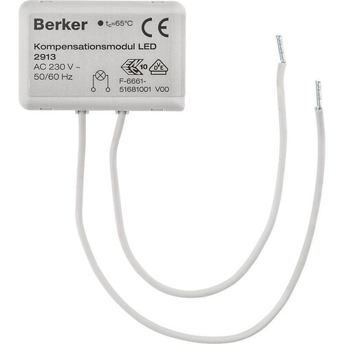 2913 Berker BERKER Kompensationsmodul für LED Dimmer Produktbild Additional View 1 L