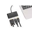 DA-70859 Digitus USB C 3in1 Triple Monitor Adapter (HDMI, DP, VGA) Produktbild Additional View 5 S