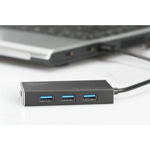 DA-70240-1 Digitus USB 3.0 Office Hub, 4-Port Produktbild Additional View 3 L