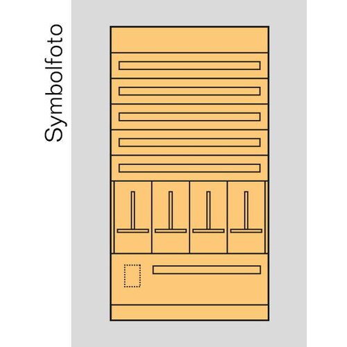 ED8O1 ERA Zählerverteilereinsatz Oberösterreich, bxhxt=916x1700x155mm, M Produktbild Front View L