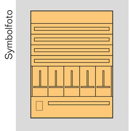 EE7O1 ERA Zählerverteilereinsatz Oberösterreich, bxhxt=1136x1500x155mm,  Produktbild