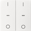 80962399 Berker KNX S.1 Abdeckung für Tastsensor Modul mit I/O Symbol 2fach p Produktbild Additional View 1 S