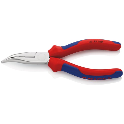 25 25 160 Knipex KNIPEX Flachrundzange mit Schneide Produktbild Additional View 2 L