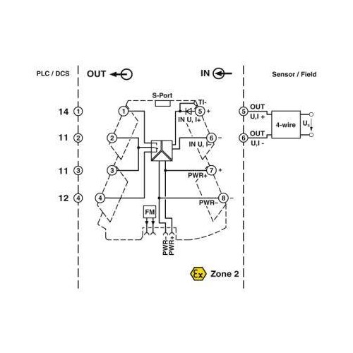 2902033 Phoenix MINI MCR 2 UI REL Grenzwertschalter Produktbild Additional View 2 L