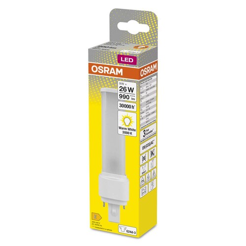 4058075558564 Osram DULUX D26LED 10W/830230VEMG24D-3FS1 Produktbild Additional View 7 L