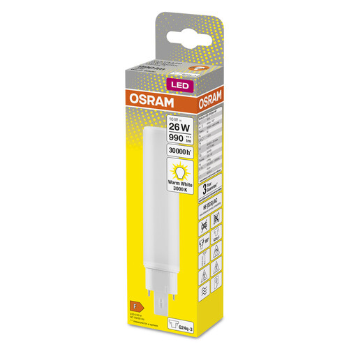 4058075559172 Osram DULUXDE26LED 10W/830230VHFG24Q-3FS1 Produktbild Additional View 7 L