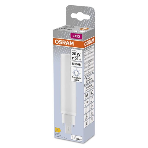 4058075559196 Osram DULUXDE26LED 10W/840230VHFG24Q-3FS1 Produktbild Additional View 6 L