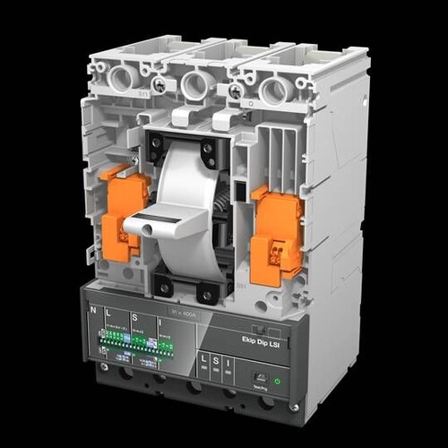 1SDA104958R1 ABB U Auslöser verdrahtet YU C XT5 XT6 F/P Produktbild Additional View 1 L