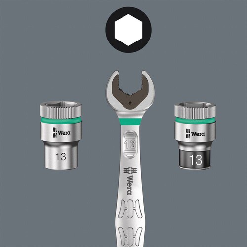 05003392001 Wera 8767 A TORX® Zyklop Bitnuss mit 1/4-Antrieb Produktbild Additional View 4 L