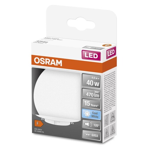 4058075433465 Osram LSGX5340120 4,9W/840 230V GX53 FS1 Produktbild Additional View 6 L