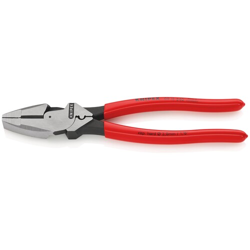 09 11 240 Knipex Kraft- Kombizange Linemans Pliers Produktbild Additional View 3 L