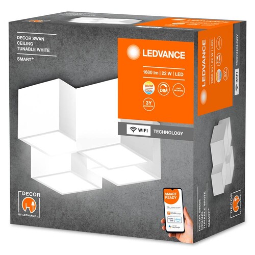 4058075757646 Ledvance SMART WIFI DECOR SWAN CEILING TWWT Produktbild Additional View 4 L