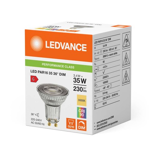 4099854059896 Ledvance LED PAR163536 DIM 3.4W 930 GU10 P Produktbild Additional View 4 L