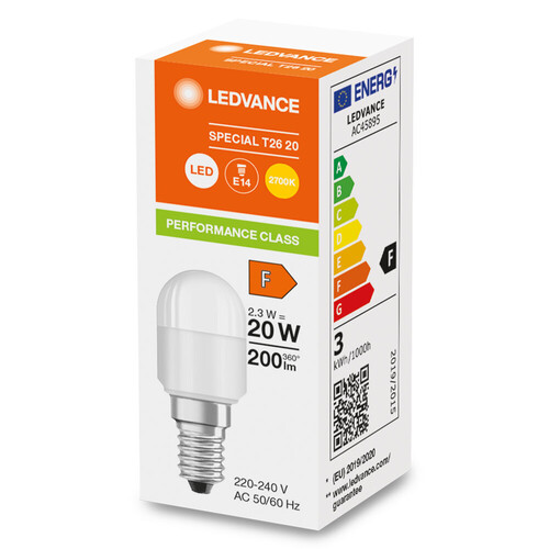 4099854066993 Ledvance LED T26 20 2.3W 827 FR E14 P Produktbild Additional View 2 L