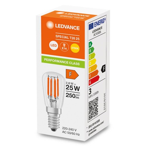 4099854066320 Ledvance LED T26 25 2.8W 827 FIL E14 P Produktbild Additional View 3 L