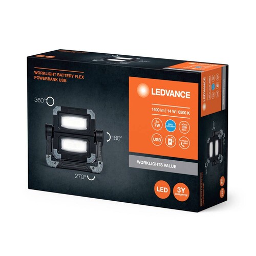 4058075834026 Ledvance LED WORKLIGHT VAL BAT FLEXPB2X7W865 Produktbild Additional View 4 L