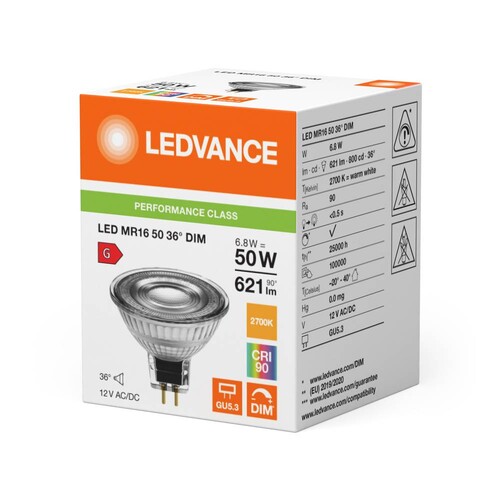 4099854234705 Ledvance LED MR165036 DIM 6.8W 927 GU5.3 P Produktbild Additional View 3 L