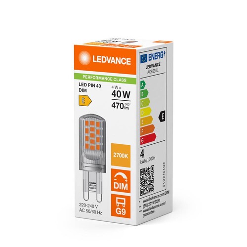 4099854248818 Ledvance LED PIN40 DIM 4W 827 CL G9 P Produktbild Additional View 3 L