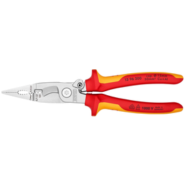 13 96 200 SB Knipex 13 96 200 SB Elektro-Installationszange isoliert mit Produktbild front M