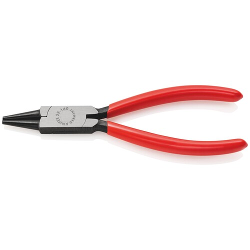 22 01 160 Knipex 22 01 160 Rundzange mit Kunststoff überzogen schwarz atramentie Produktbild