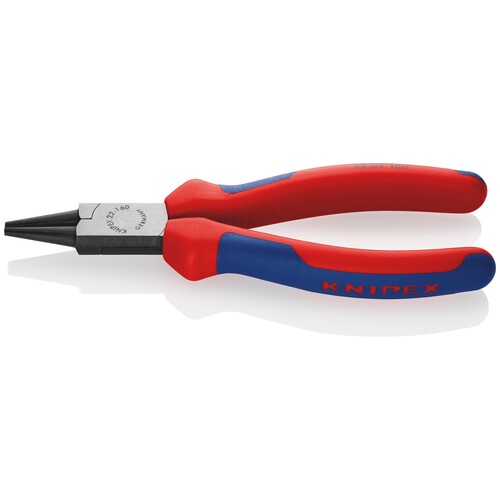 22 02 160 Knipex 22 02 160 Rundzange mit Mehrkomponenten-Hüllen schwarz atrament Produktbild